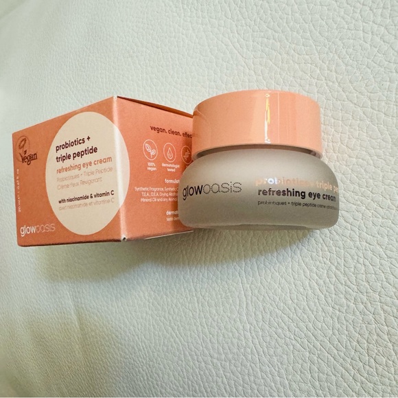 Glowoasis probiotics + triple peptide refreshing eye cream new - Picture 4 of 5